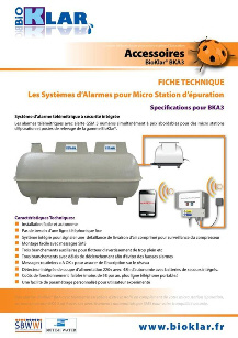 Les Systèmes d’Alarmes pour Micro Station d’épuration