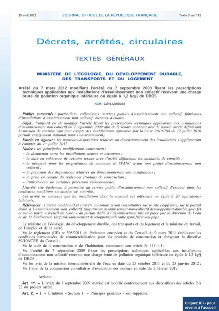 Arrêté du 7 mars 2012 modifiant l’arrêté du 7 septembre 2009 assainissement non collectif