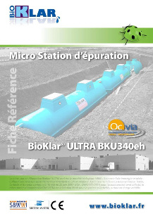 Micro Station d'épuration Fiches Références - BioKlar ULTRA pour l' Assainissement Semi Collectif 21eh et Plus