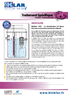 BioKlar® Traitement Désinfection UV Basse Pression l'Assainissement Non Collectif